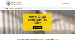 Desktop Screenshot of fadorglobal.com